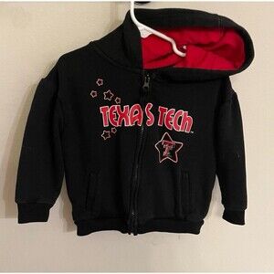 Texas Tech University TT Toddler Sweatshirt Hoodie, Size 3T